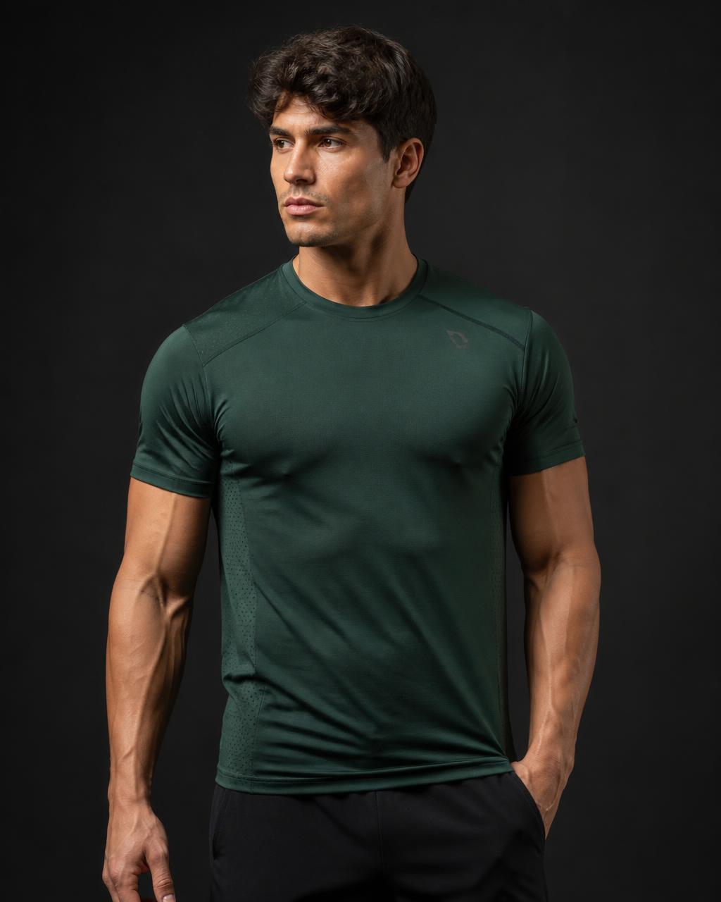 Atlas Athletic — Pro Training Tee (Forest)